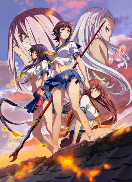 Ikki Tousen: Western Wolves Poster