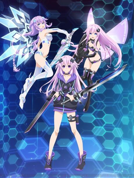 Choujigen Game Neptune THE ANIMATION: Nepu no Natsuyasumi Poster