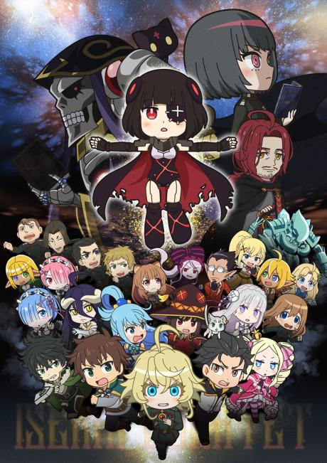 Isekai Quartet The Movie: Another World Poster