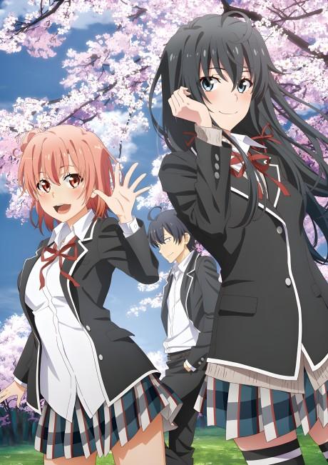 Yahari Ore no Seishun Love Come wa Machigatteiru. Kan: Dakara, Shishunki wa Owarazu ni, Seishun wa Tsuzuiteiku. Poster