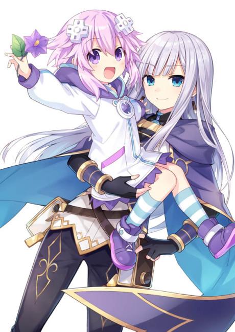 Choujigen Game Neptune THE ANIMATION: Hidamari no Little Purple Poster