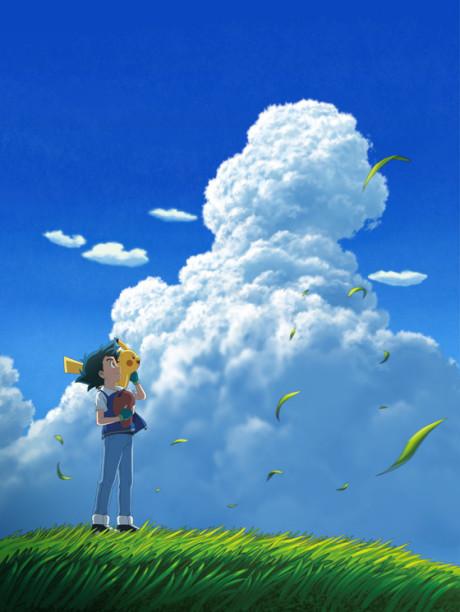 Pokémon: Distant Blue Sky! Poster