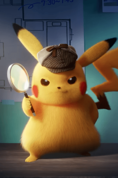 Detective Pikachu & the Mystery of the Missing Flan Poster