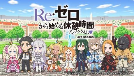 Re:Zero kara Hajimeru Kyuukei Jikan (Break Time) 3rd Season Poster