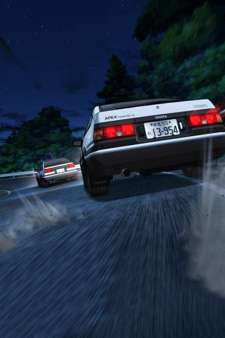 Initial D Final Stage Poster