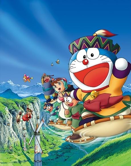 Doraemon: Nobita and the Strange Wind Rider Poster