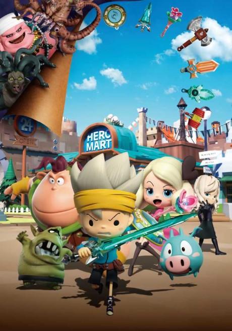 SNACK WORLD Poster