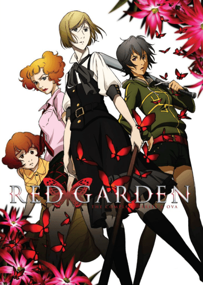 Red Garden Poster