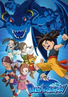 Blue Dragon Poster