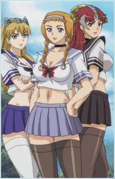 Queen's Blade: The Exiled Virgin Specials Poster